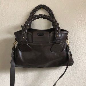 Hoss intropia convertible handbag leather